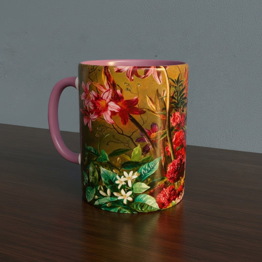 Still Life with Flowers (van Os) -  Fine Art Ceramic Mug - Various Colours